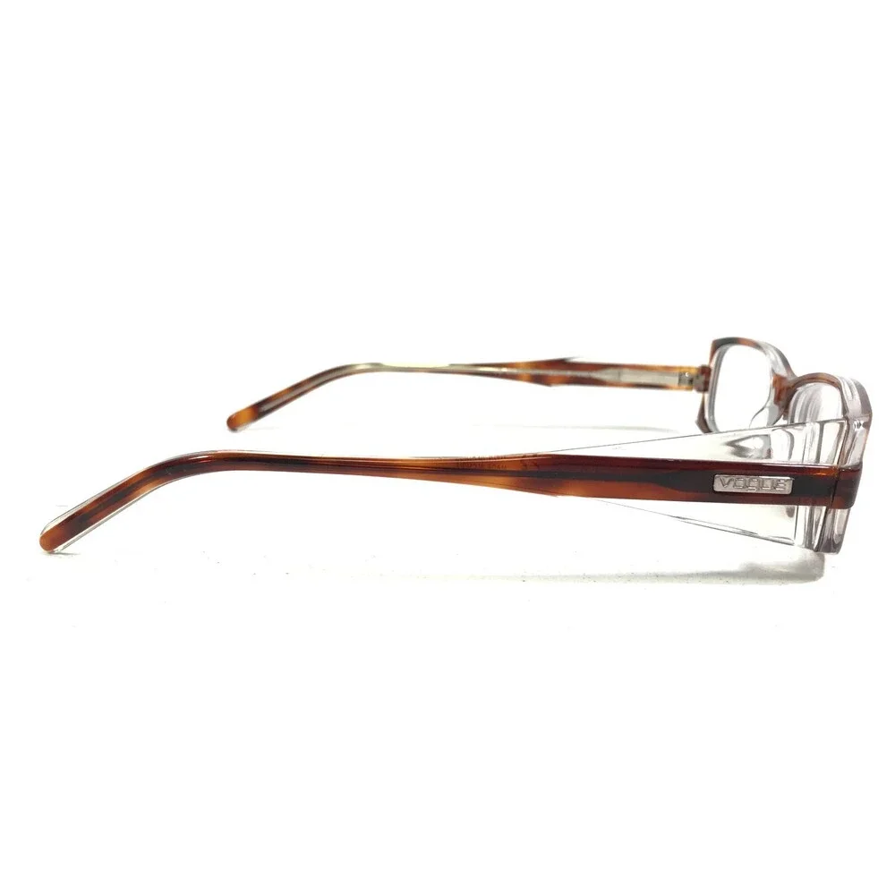 Vogue Eyeglasses Frames VO2389 1471 Brown Tortoise Clear Rectangular 53-15-140